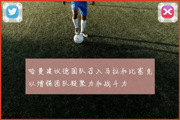 哈曼建议德国队召入马拉和比塞克以增强团队凝聚力和战斗力